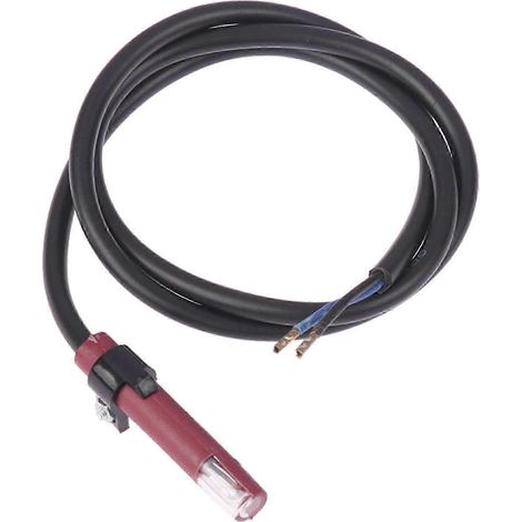 Détecteur de flamme QRB1, photorésistance, compatible avec les brûleurs, 5 cm de long, construction en plastique et métal rouge et noir, 1 unité par paquet. (1/5)