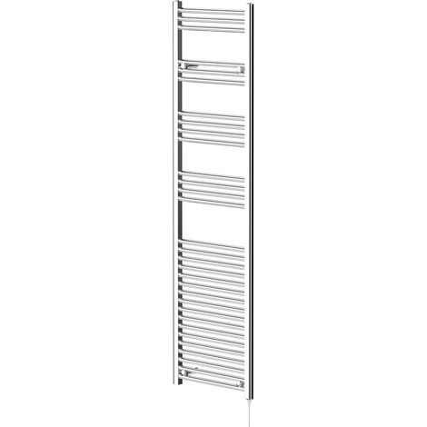 Pizarro Chrome 1800mm x 500mm Straight Electric Heated Towel Rail (1/5)