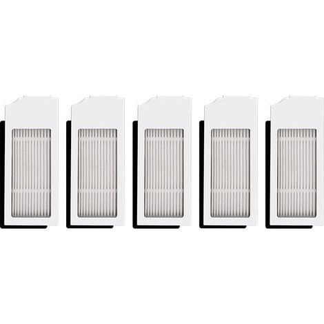 (5 piezas) Filtros HEPA blancos N20 Plus compatibles con ECOVACS DEEBOT N20 Plus/ N20 Pro Plus/ X1 Omni/X1 Omni/T10 Plus/T10 Turbo (1/4)