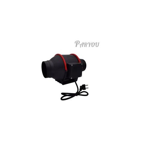 Ventilatore assiale estrattore d'aria da 96 mm – Portata d'aria di 310 m³/h – Funzionamento silenzioso per bagni, scantinati e uffici – Materiale ABS resistente (1/4)