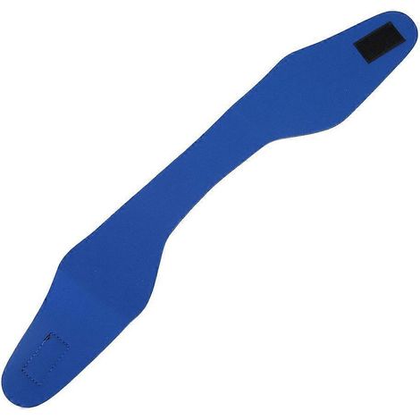 2024Bandeau élastique en néoprène pour la natation, pour enfants et adultes (bleu, taille M)