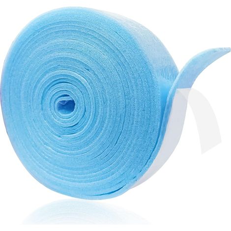 50 mm x 5 mm x 10 m Edge Insulation Tape for Compensation Mass Self Adhesive Underfloor Heating (1/5)