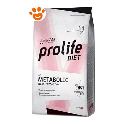 Prolife Cat Veterinary Metabolic - Sacco 5 Kg - Cibo Secco Gatti