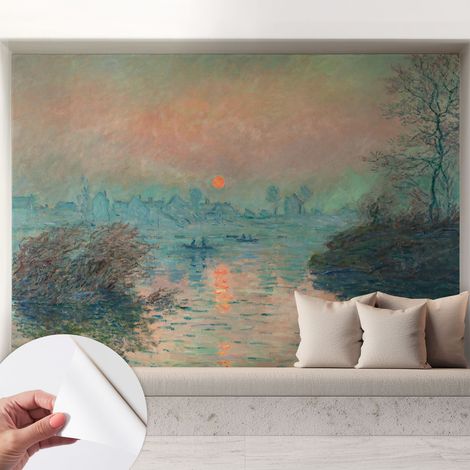 Papier peint adhésif autocollant pour salon chambre à coucher tendance et originale Crépuscule évocateur 208x146 cm (1/5)