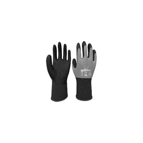 Lot de 3 gants en nitrile pour jardinage, manutention et emballage, style 1 (1/5)