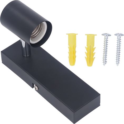 murale sur rail E26 E27 plafonnier réglable douille pour