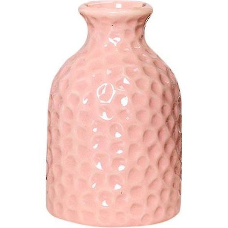 1 vase décoratif en céramique rose (1/3)
