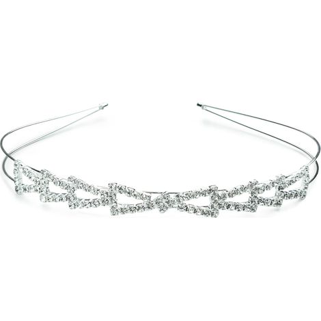 Tiara M05 - tiara de cabello plateado Tiara M05 tiara de cabello plateado (1/2)