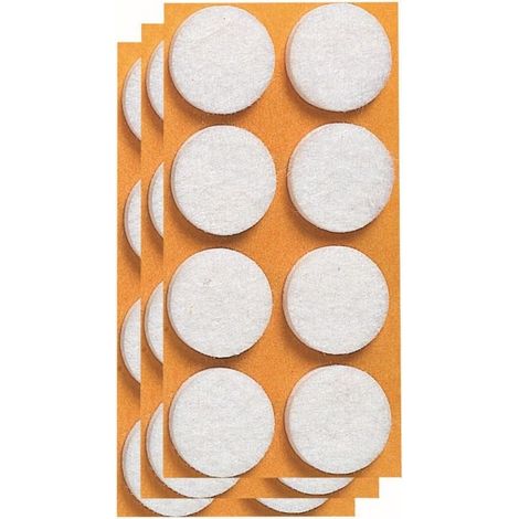 Feltrini per Sedie 22 mm 24 pz ELIPLAST (1/2)