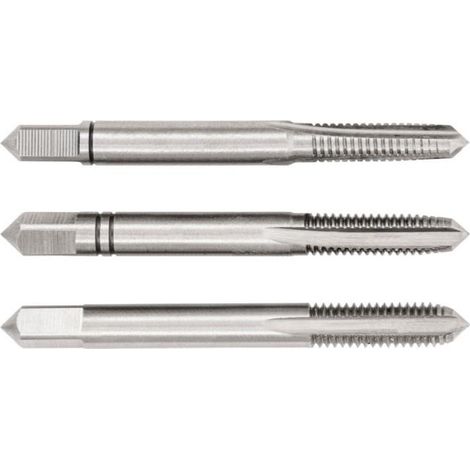 Tarauds hss 3 passes - jeu de 3 tarauds - taraudshssjeu : 2x40
