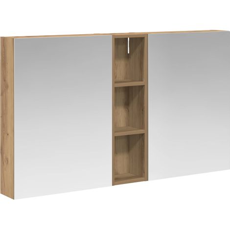 Maison Exclusive - Badezimmerschrank-Set 3 pcs 120 x 14,5 x 70 cm
