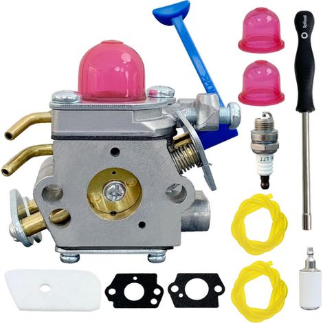 Carburateur Zama C1Q-W40A pour tondeuses Husqvarna 128C, 128L, 128LD, 128R et 128RJ