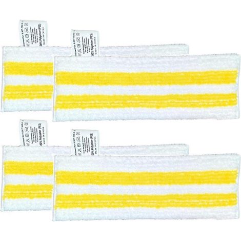 Lot de 4 chiffons de ponçage en microfibre pour sols Karcher Easyfix SC2, SC3, SC4 et SC5 (1/5)