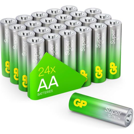 GP 1 Paquete de 24 Pilas superalcalinas AA de 1,5 V 03015AETA-B24