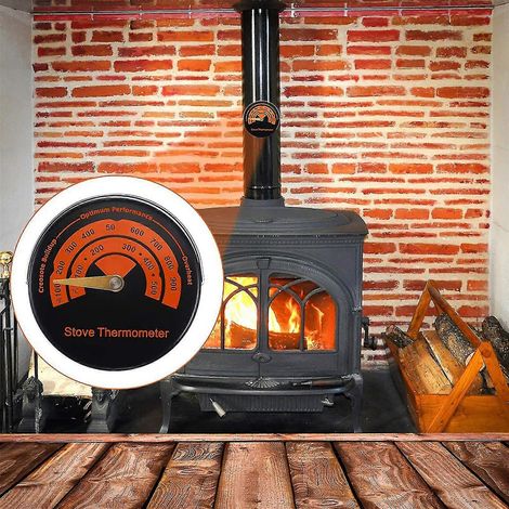 Thermomètre pour poêle, thermomètre pour conduit de cheminée, accessoires de cheminée (1/4)