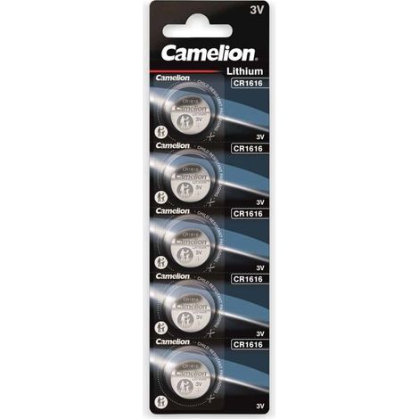 CAMELION Knopfzelle CR1616, 5 St. (1/3)