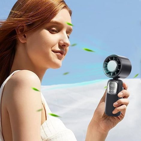 Ventilateur portable de voyage，Refroidisseur pliable et silencieux，ventilateur portatif rechargeable par USB pour le camping (1/3)