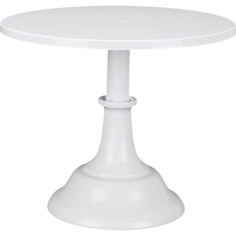 10 inch Cake Stand Round Cupcake Stands Metal Dessert Display Cake Stands Metal Cake Pedestal Snack Tray Baking Party Supplies Centerpiece Cake Trays Display for Party Wedding (1/5)