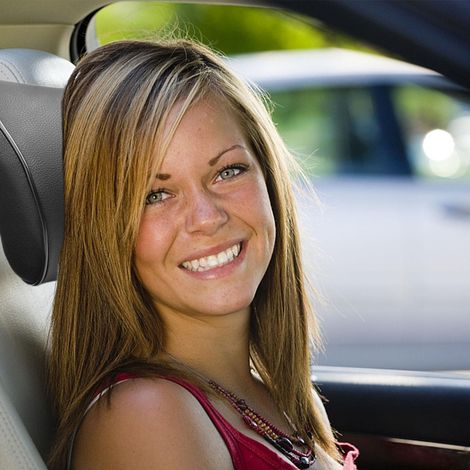 Appuie-tête auto en cuir PU et mousse à mémoire pour siège auto, coussin de repos cervical, oreiller de voiture (1/5)