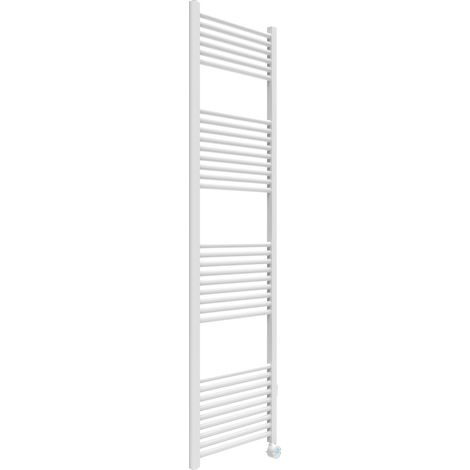 Radiatore per bagno modello elettrico programmabile settimanale 180 x 50 cm in colore bianco ERCOS ELETTRA ASOPSD901005001800 Bianco (1/5)