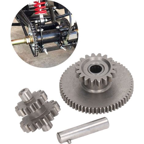 Pièces de moteur de moto, ensemble d'engrenages moteur adapté aux moteurs CG125/150 (vendu par lot de 2) (1/5)