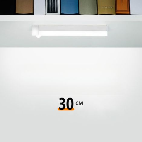 Kit base per mobiletto a LED con sensore di movimento, dimmerabile, luce decorativa da cucina, installazione senza attrezzi, luce notturna per studio, installazione piccola e portatile, confezione da 