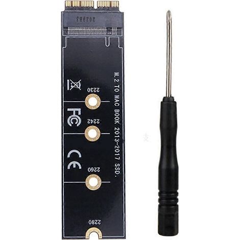 Adaptateur pour disque dur NVMe M-Key M.2 pour Pro 2013-2017-- (1/5)