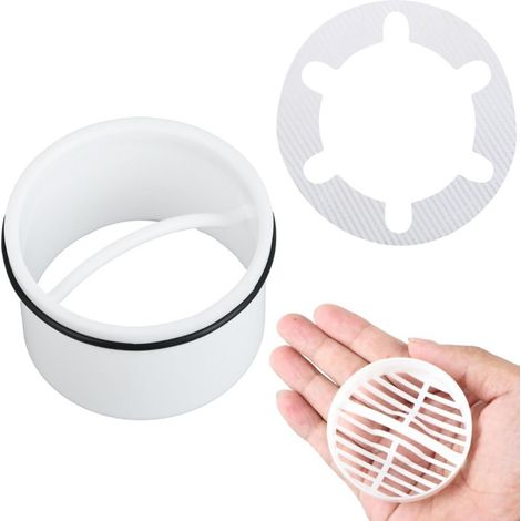 Panier de douche avec bonde ronde en polypropylène espagnol, accessoires pour panier de douche
