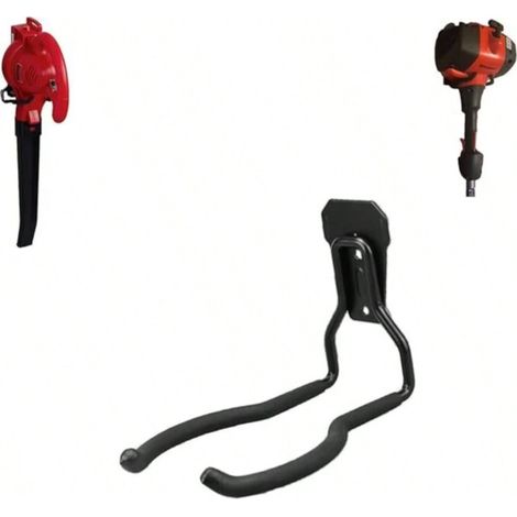 1PCDS crochets muraux pour désherbeur, porte-outils électriques pour mur de garage, crochets utilitaires pour outils de garage et rangement (1/5)