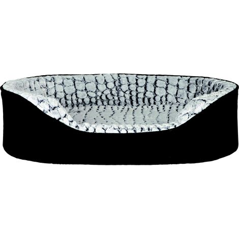 Trixie Orthopädisches Hundebett Schwarz und Grau 67x83 cm