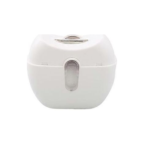 Coupe-ongles électrique pour seniors, silencieux et puissant, pour la maison et les voyages (blanc)
