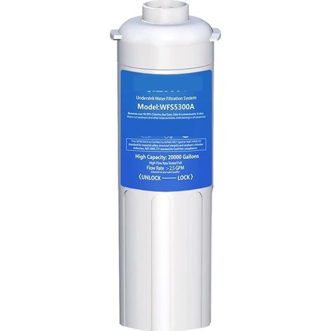 Système de Filtre à Eau Filtre à Eau de Remplacement for Boire sous l'évier, Connexion directe sous Le comptoir, système de Filtration d'eau Potable (Color : 1x Replace Filter, Size : 1 UK) (1/5)