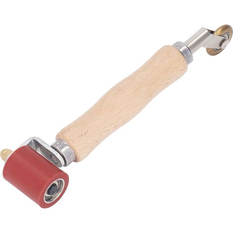 Rouleau de couture en silicone de 40 mm avec outil de lissage en laiton de 6 mm pour PVC, TPO et EPDM. (1/5)