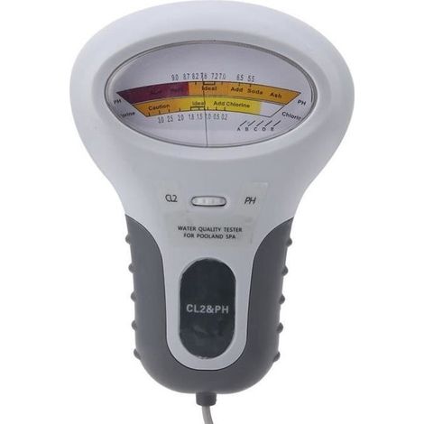 PC-102B CL2 Pool- und Spa-Wasserqualitätsanalysator und Chlor-pH-Tester (1/4)