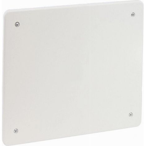 TrAdE Shop Traesio - Coperchio Di Ricambio Con Viti Per Cassetta Derivazione 92x92mm Misura 1 Fg10311 - (1/2)