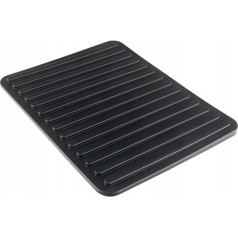 KADAX Abtropfgestell, Abtropfmatte aus Silikon, schwarz