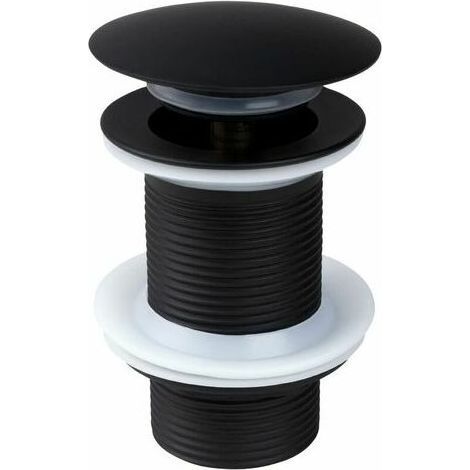 Bonde universelle, bonde lavabo sans trop-plein noir, bonde bonde lavabo bonde bonde lavabo bonde pop up pour lavabo vasque (1/5)