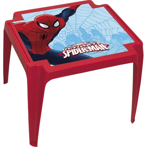Table en plastique 50x55x44cm - Spiderman (1/3)