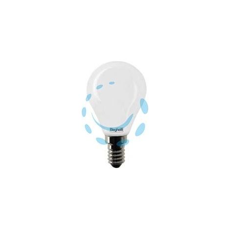 LAMPADA LED SFERA TUTTOVETRO E14 - 5w - 4000°K naturale - 600 lm - 45x80h
