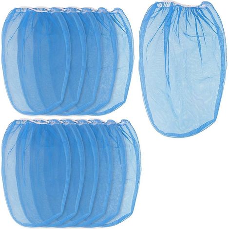 Sac filtrant jetable pour peinture liquide de 5 gallons (environ 19 litres), en nylon fin, avec ouverture élastique sur le dessus (lot de 12). (1/5)