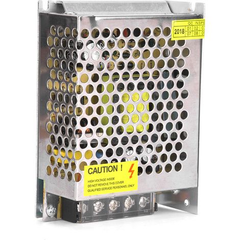 Transformateur de commande d'alimentation à découpage 220 V (ou 110 V) vers 12 V 6,5 A 80 W (1/5)