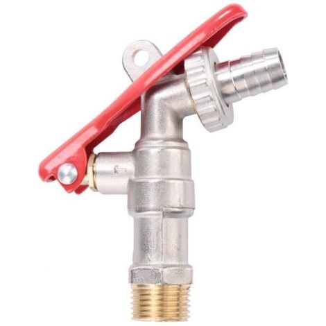 3/4"-Außengewinde aus Zinklegierung mit Kupfer-Hahnensicherung, Diebstahlsicherung für Wasserhahnzubehör (1/3)