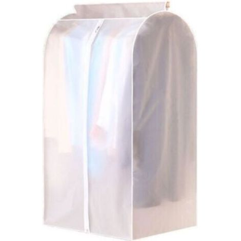 Housses de Vêtements Housse de Protection pour Vêtements Housse Rangement Vetements pour Anti Poussière Etanche Rangement à Long Terme pour Chemise Veste Costume Manteaux Protection(60 x 50 x 90cm)
