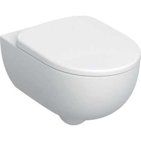 Geberit Selnova wc sospeso Rimless ® con sedile bianco lucido codice prod: 502.793.00.1 (1/4)