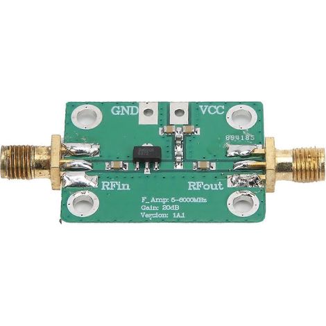 Module amplificateur RF 21,8 dB LNA à faible bruit TQP3M9009 5 VCC 50–4000 MHz pour la radiodiffusion FM (1/4)