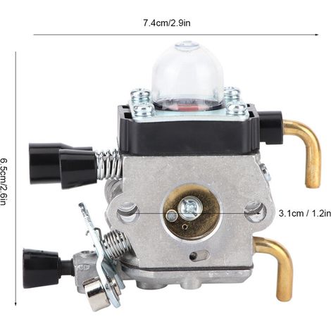 Carburateur pour souffleurs de feuilles Stihl. Ce carburateur spécifique au moteur offre de meilleures performances et une durabilité accrue. Complet - AquaForge (1/2)