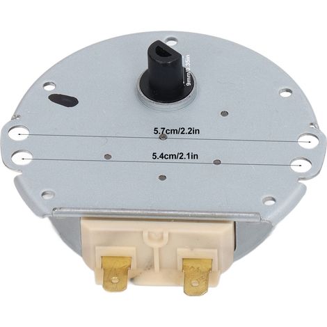 Ortviai Moteur de plateau tournant pour four micro-ondes LG – Modèle SSM-16HR 6549W1S011S – 220-240 V, aluminium et cuivre (1/4)
