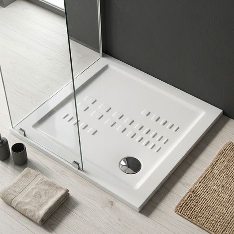 Piatto Doccia In Ceramica 90X90 Tradizionale A Filo Pavimento  Linea