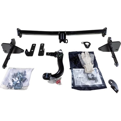 Attelage rotule démontable Oris + faisceau Trail-Tec spécifique 13 broches - JEEP COMPASS (1/2)