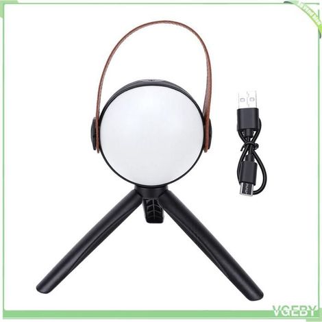 Lanterne de camping - FAFEICY - Modèle rechargeable - Poignée portable - USB Type‑C - 2×1800mAh (1/4)